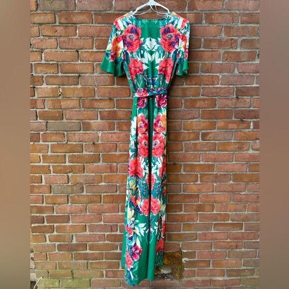 Lulus Still in Paradise Green Floral Maxi Dress - Picture 5 of 8